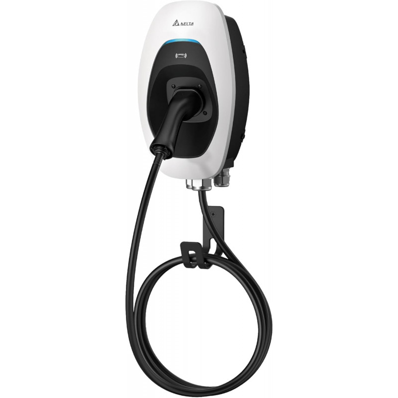 Зарядна станция Delta AC MAX Basic Wall Box за електромобили 11kW – 3-фазна AC зарядна станция с щепсел Тип 2